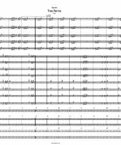PREVIEW de Partituras de Tres Perlas - Raspa para Big Band - Score